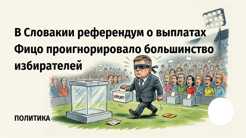 Референдум провалился. Словакия проигнорировала Фицо