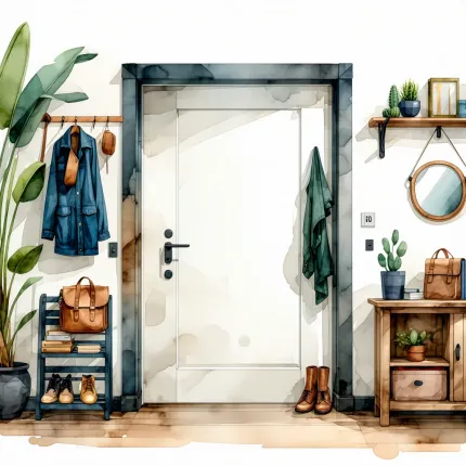 Топ-5 решений для прихожей: трансформируйте пространство у входа в идеальное