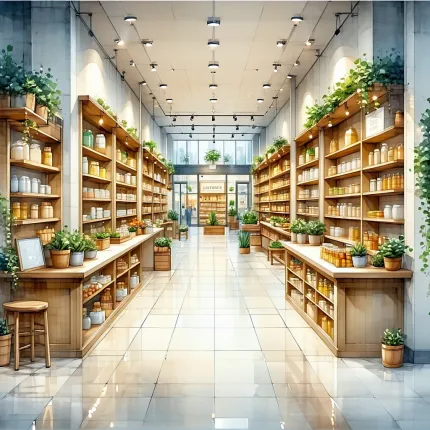 Установка магазина: технология работ